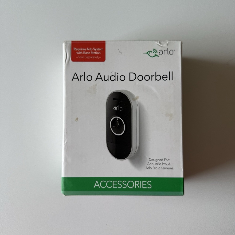 Arlo Wire-Free Audio Doorbell Model AAD1001 Quick Reply for Arlo Cameras‎